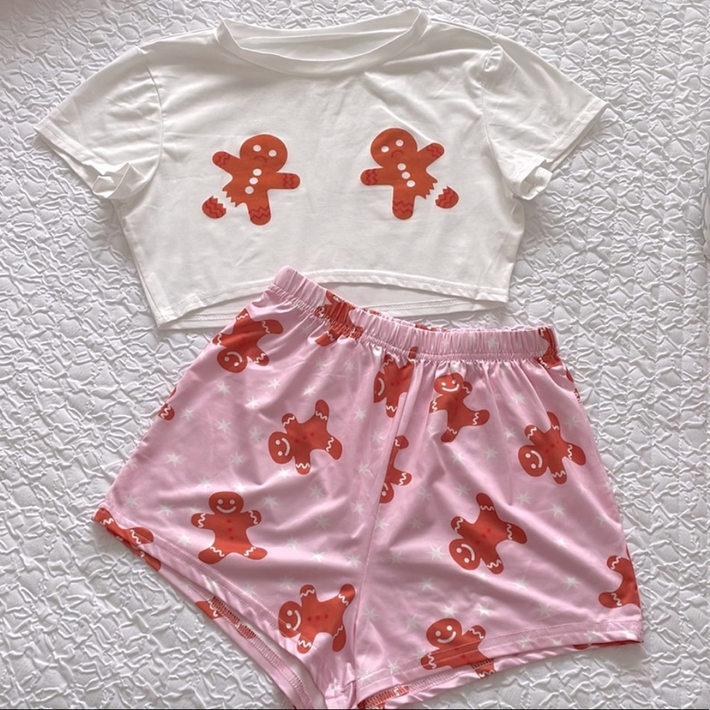 Gingerbread pajama set